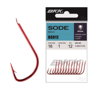 Haczyki BKK Sode Red Diamond rozmiar 14, op. 12szt - obrazek 1