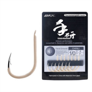 Haczyki BKK Chinu Hand Ground rozmiar 4, op. 8szt - obrazek 1