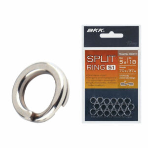 Kółka Łącznikowe BKK Split Ring-51 rozmiar 8, op. 12szt - obrazek 1