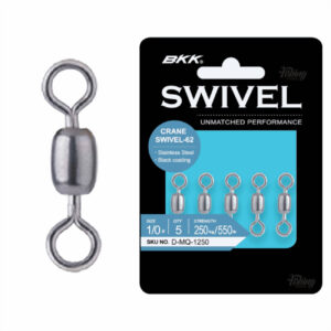 Krętliki BKK Crane Swivel-62 rozmiar 3, op. 9szt - obrazek 1