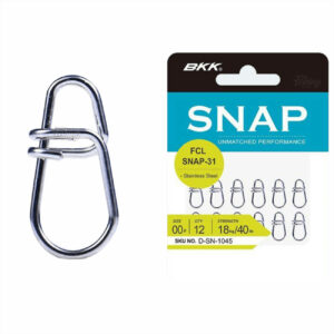 Agrafki BKK FCL Snap-31 rozmiar 00, op. 12szt - obrazek 1