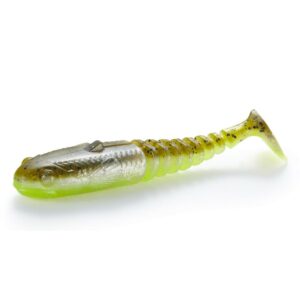 Guma SAVAGE GEAR Gobster Shad 7.5cm 5g- Green Pearl Yellow - obrazek 1