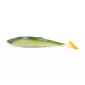 Guma SEWRO CUSTOM BAIT Ukleja 16cm Zielony Kopyto Pomarańcz - obrazek 1