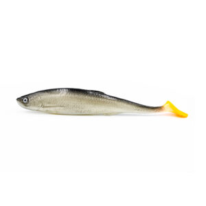 Guma SEWRO CUSTOM BAIT Ukleja 16cm- Czarna Kopyto Pomarańcz - obrazek 1