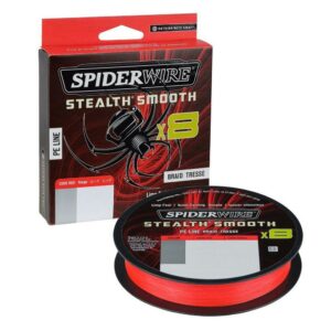 Plecionka SPIDERWIRE Stealth® Smooth8 x8 - 0.06mm - czerwona - obrazek 1