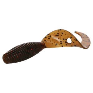 Przynęta MIKADO Twister 3,8cm - Brown Pumpkin - op. 10szt. - obrazek 1