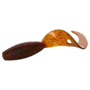 Przynęta MIKADO Twister 3,8cm - Motoroil Red - op. 10szt. - obrazek 1