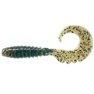 Przynęta FishUp Fancy Grub 2, 5” (6, 35 cm) - #017/Motor Oil Pepper - 10 szt. - obrazek 1
