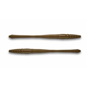 Przynęta LIBRA LURES Dying Worm 8cm - 038 - brown - 12szt (bez zapachu) - obrazek 1