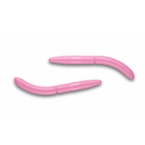 Przynęta LIBRA LURES Fatty D'Worm Tournament 5.5cm - 017 - bubble gum - 12szt (zapach krylowy) - obrazek 1