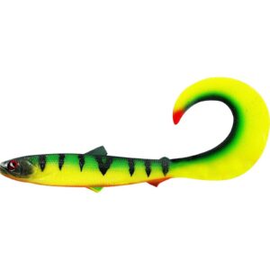 Guma WESTIN BullTeez Curltail 27cm - 103g - Tiger Perch - obrazek 1