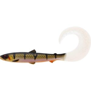 Guma WESTIN BullTeez Curltail 10cm - 6g - Bling Perch - obrazek 1