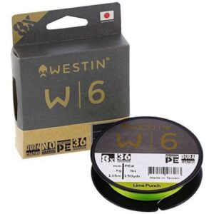 Plecionka WESTIN W6 8 Braid Lime Punch 0.235mm 135m 13.3kg - obrazek 1