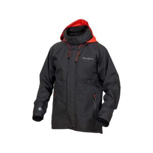 W6 Rain Jacket S Steel Black