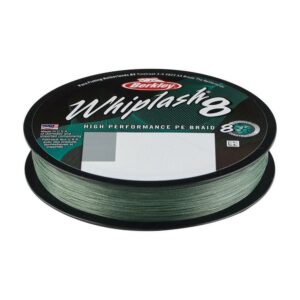 Plecionka BERKLEY Whiplash8 GREEN 150m - 0.28mm - 47.1kg - obrazek 1