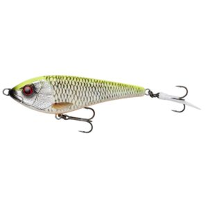 Wobler SAVAGE GEAR Deviator Swim 10.5cm 35g Wolno tonący- Lemon Roach - obrazek 1