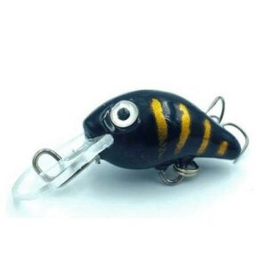 Wobler Gloog Loki 2,5cm, 1,3g - pływający - Black Gold - obrazek 1