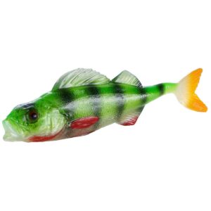 Guma SEWRO CUSTOM BAIT Okoń Fluo 19,5cm - naturalny ogon - obrazek 1