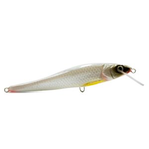 Wobler Kornel Słaby Jelcyk Sandaczowy - 10, 5cm - 11g - Perła -Pomarańcz - pływający - obrazek 1