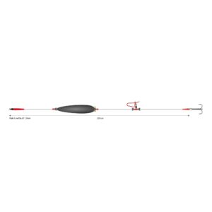 Zestaw sumowy SET II - Adjustable combi rig z grzechotką 20g/200cm/100kg - kotwica: 3/0 - op.1szt. - obrazek 1