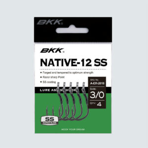 Haki BKK Native-12 SS rozmiar 1/0, op. 4szt - obrazek 1