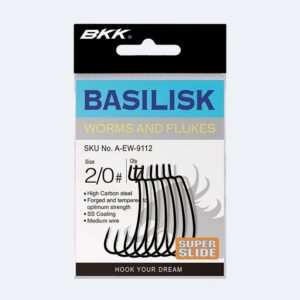 Haczyki offsetowe BKK Basilisk rozmiar 5/0, op. 6szt - obrazek 1