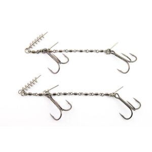 Dozbrojka Double Stinger VIS VANGEN do gum 22cm+, 3+5x Krętlik, Kotwica 2/0 - 2szt. - obrazek 1