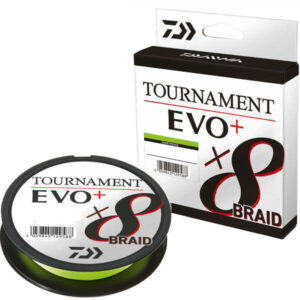 Plecionka DAIWA Tournament X8 Braid Evo+ 0.12mm 135m 8.60kg- Chartreuse - obrazek 1