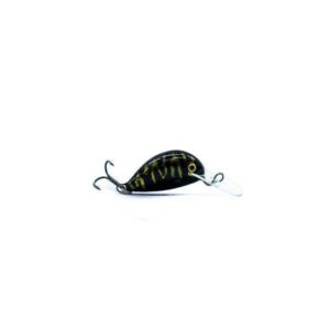 Wobler Engima Baits Cheerfish 3cm SDR - Black Tiger - pływający - obrazek 1