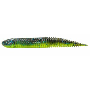 Guma SAVAGE GEAR Ned Dragon Tail Slug 7.2cm 3g Chartreuse Pumpkin op 5szt - obrazek 1