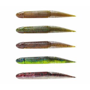 Guma SAVAGE GEAR Ned Dragon Tail Slug 10cm 5.5g Clear Water Mix op 5szt - obrazek 1