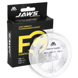 Żyłka MIKADO JAWS FC COATED - 0.20mm / 4.45kg / 150m - Transparentna - 1 szp.