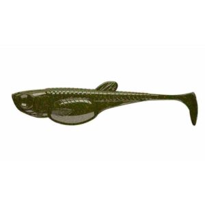 Przynęta LIBRA LURES Embrion Shad 2" (5cm) 032 - Motor Oil Green, op.10szt - obrazek 1
