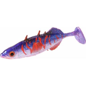 Guma MIKADO Real Fish Real Fish Stickleback 5cm Bloody Violet 1szt - obrazek 1
