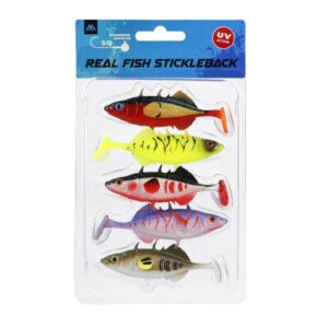 Guma MIKADO Real Fish Real Fish Stickleback 5cm MIX- 5szt - obrazek 1