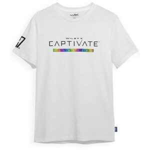 T-Shirt Wiley X White Cotton - Captivate - M - obrazek 1