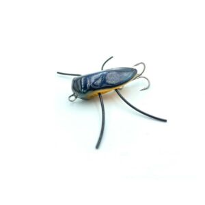 Wobler Gloog Wioślak Bezsterowy 3,5cm - 2,5g - pływający - BLK - obrazek 1