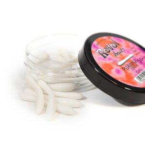 Przynęta Revol Baits Pijawka 5cm - White - 12szt (bez zapachu) - obrazek 1
