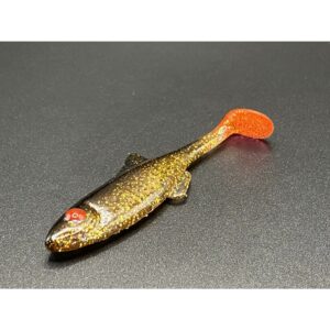 Przynęta Angry Pikes - Pussy Baits 7cm, 3g - Motor Oil Brown - 5szt. - obrazek 3