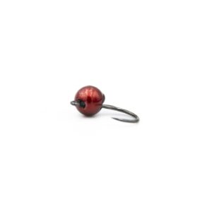 Główka jigowa wolframowa Jimmy Jig Head 3.5mm - #18 - 0.39g - Czerwony - 5szt. - obrazek 1