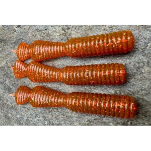 Przynęta Great Fish GF2 Leech - 6cm - 1.8g - Motor Oil Red - Bezzapachowy - 10szt. - obrazek 1