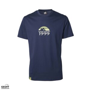 T-shirt Geoff Anderson Organic Tee Navi Retro 1999 rozm. XL