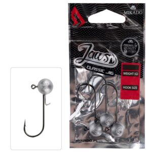 Główki MIKADO Jaws Classic - 17.5 g - hak: 3/0 - 3 szt. - obrazek 1