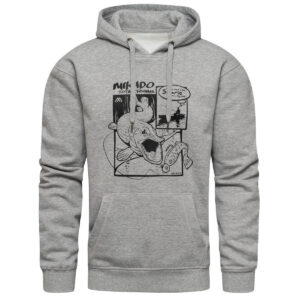 Bluza Mikado Sicario z kapturem | Szara | rozmiar M - obrazek 1