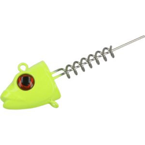 Główka z wkrętką MIKADO Jaws Vertical - 90g - Fluo - op.2szt. - obrazek 1