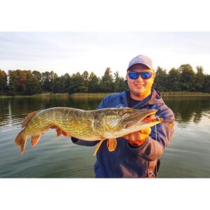 Guma WESTIN BullTeez Shadtail 18cm 53g CF Atomic Blue - obrazek 2