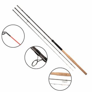 Wędka MIKADO Noctis X Lite Medium Distance Feeder / 3.90m / 90g / 3+3 - obrazek 1