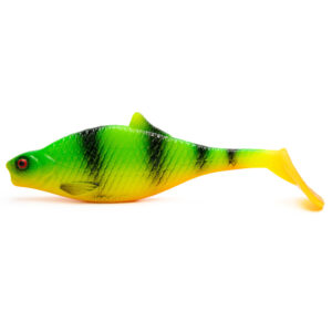 Guma KOGUT WĘDKARSKI PAZUR Leszcz - 10cm - Fire Tiger - obrazek 1