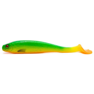 Guma KOGUT WĘDKARSKI PAZUR Piskorz - 14cm - Fire Tiger - obrazek 1