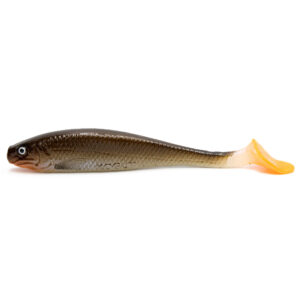 Guma KOGUT WĘDKARSKI PAZUR Piskorz - 11cm - Brązowy - obrazek 1